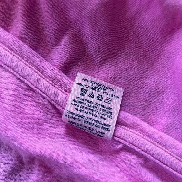 PINK V-Neck Loungewear - Picture 4 of 4